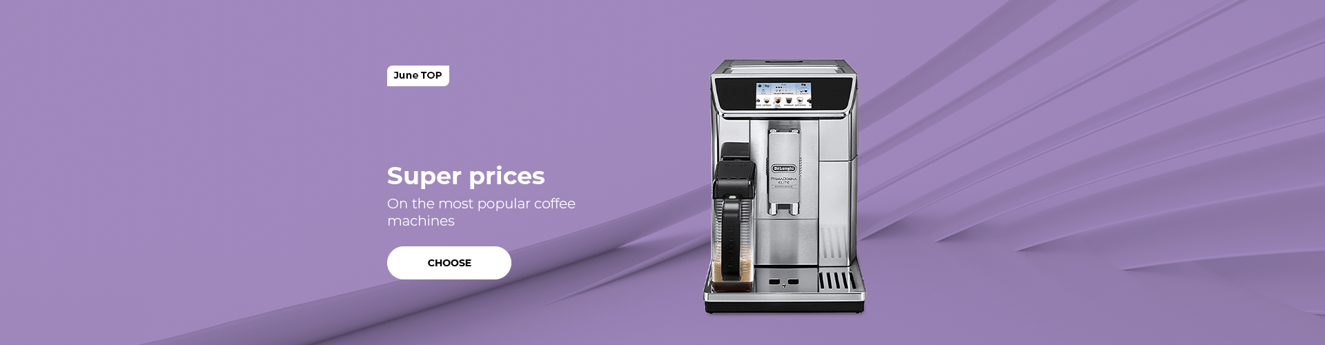 Super prices on the most popular coffee machines