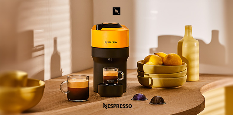 NESPRESSO Vertuo coffee machines. Compatible with Vertuo capsules
